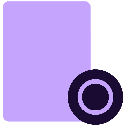 Emblem med dokument og segl